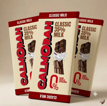 Calmorah Classic Milk 35% — Pack of 3